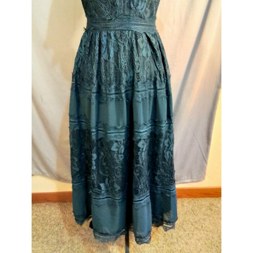 Bohme Teal party dress - Picture 4 of 8